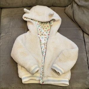 Gap Sherpa jacket size 4